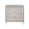 Global Furniture Usa Traditional Glam Tufted Paris Champagne Queen Bed With Led 3023 - alternate 3